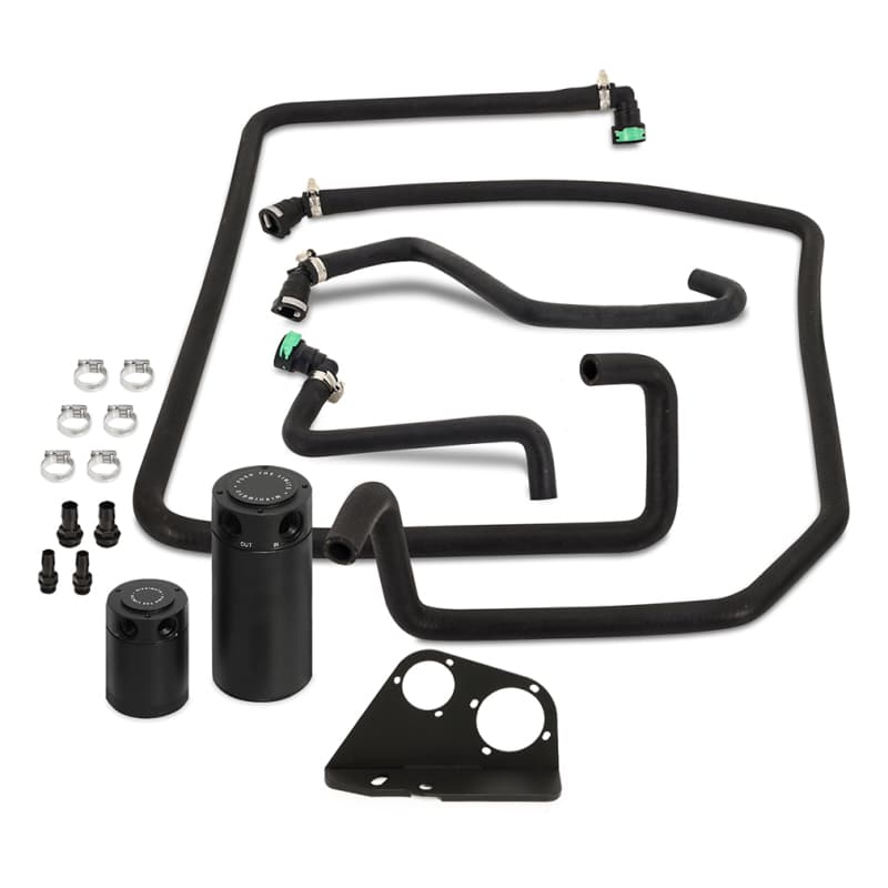 Mishimoto Baffled Oil Catch Can Kit for Ford F-350 6.7L Diesel