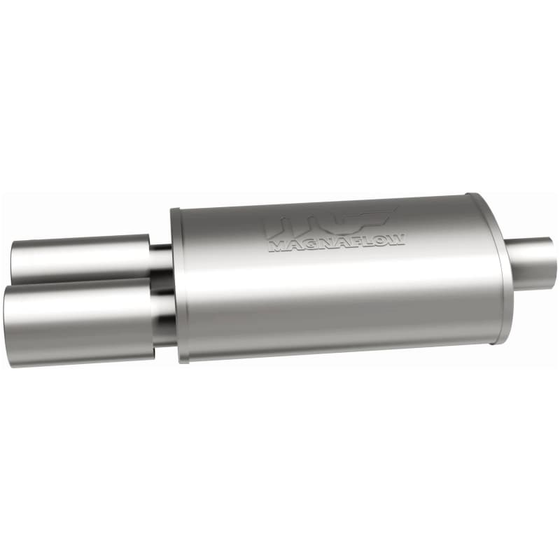Magnaflow Stainless Steel Straight-Through Muffler with Welded Tip - Image 5