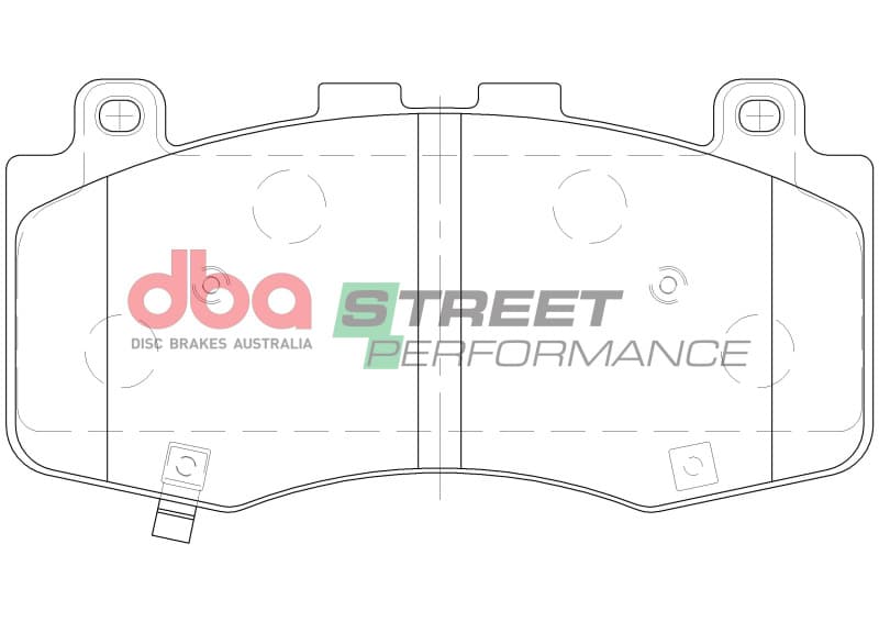 DBA SP Performance Brake Pads Street Performance Low Dust Low Wear - Image 2