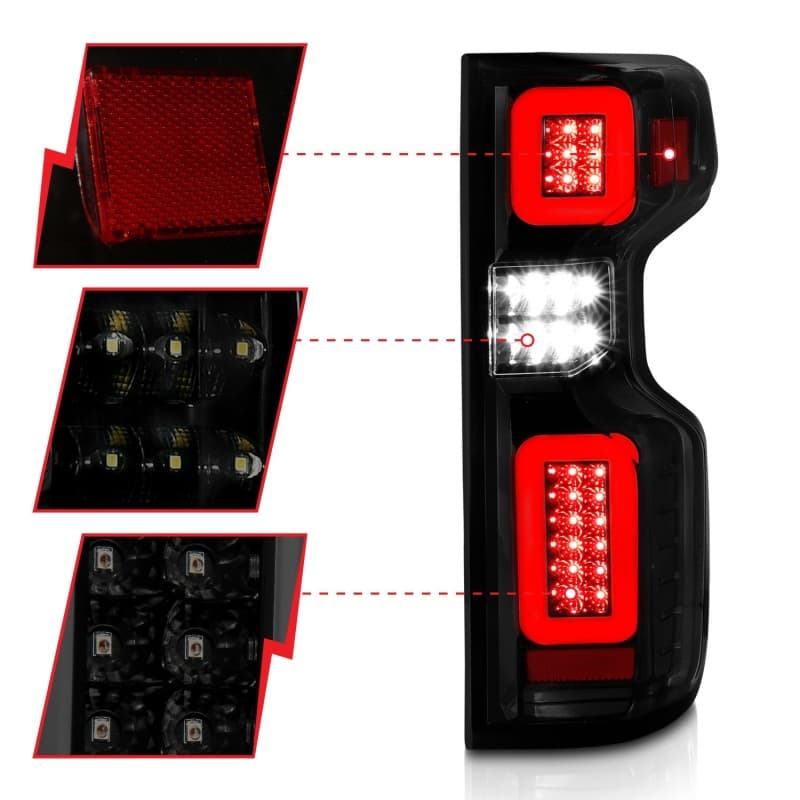 ANZO LED Taillights for Chevy C6 100% Street Legal - Image 4