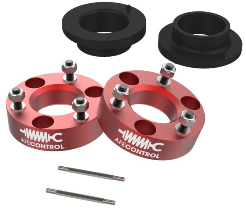 aFe Leveling Kit for Front Lift with Billet Aluminum and Sensor Relocation - Image 2