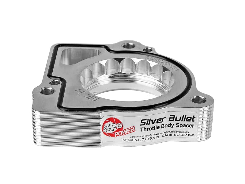 aFe Silver Bullet Throttle Body Spacer for Improved Airflow T-6061 Billet Alu... - Image 3