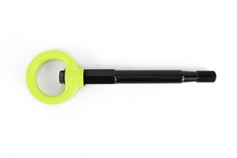 Perrin Performance Tow Hook Kit for 22-25 Toyota GR86 Front Neon Yellow - Image 3