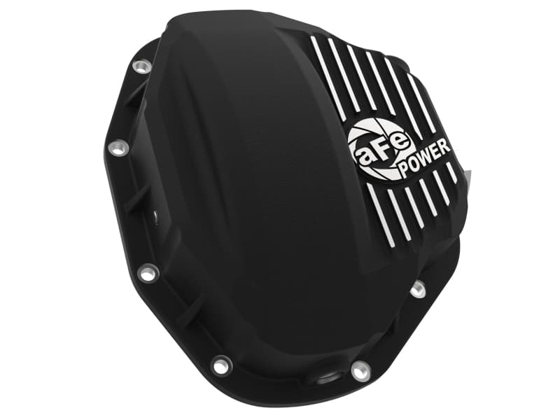 aFe Rear Differential Cover Aluminum Die Cast 5 Quart Capacity Wrinkle Black - Image 2