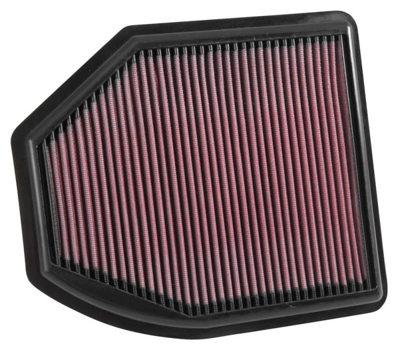 K&N Engineering Drop-In Air Filter Washable Reusable High-Flow for Multiple V...
