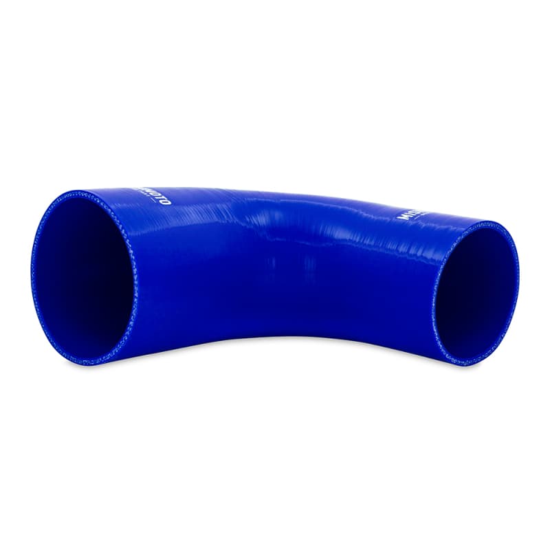 Mishimoto 90-Degree Silicone Coupler 3.0in Blue 4-Layer Heat-Resistant - Image 2