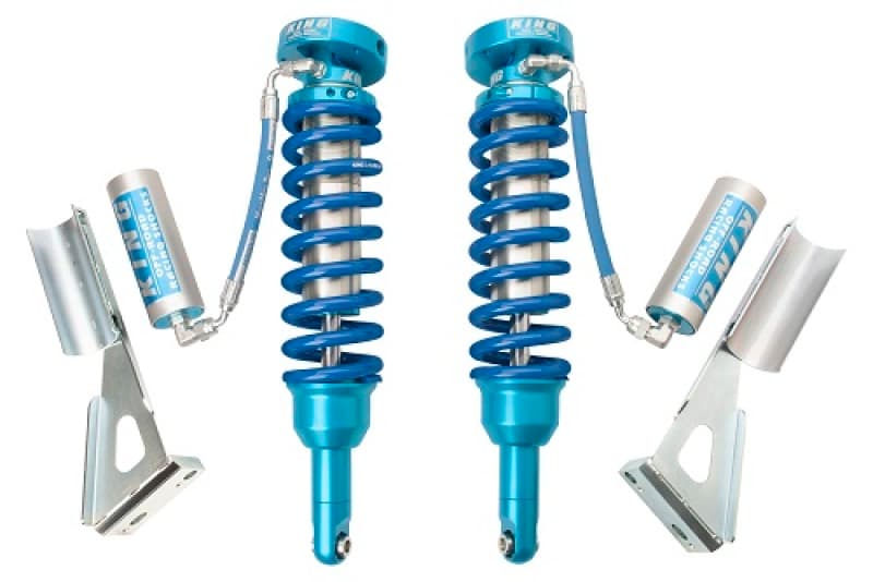 King Shocks 2.5 Dia Remote Reservoir Coilovers for 2005+ Toyota Tacoma (6 Lug...