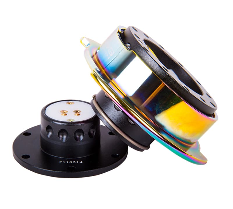 NRG Quick Release Gen 2.5 Black Body Neochrome Ring - Image 2