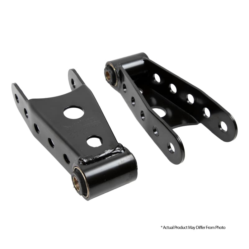 Belltech Shackle Kit for Trucks Heavy Gauge Steel Powder Coated Lowering 1-3 ... - Image 5