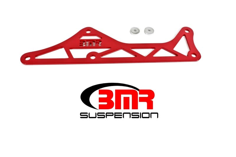 BMR Suspension Driveshaft Tunnel Brace for 16-17 6th Gen Camaro Steel Red