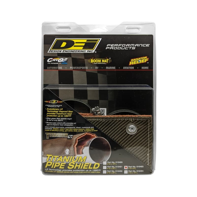 DEI Titanium Pipe Shield Heat Protection for Exhaust Pipes 10453 - Image 4