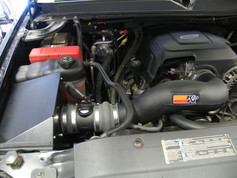 K&N Engineering 57 FIPK Cold Air Intake for Silverado 1500 High-Flow Cotton F... - Image 3