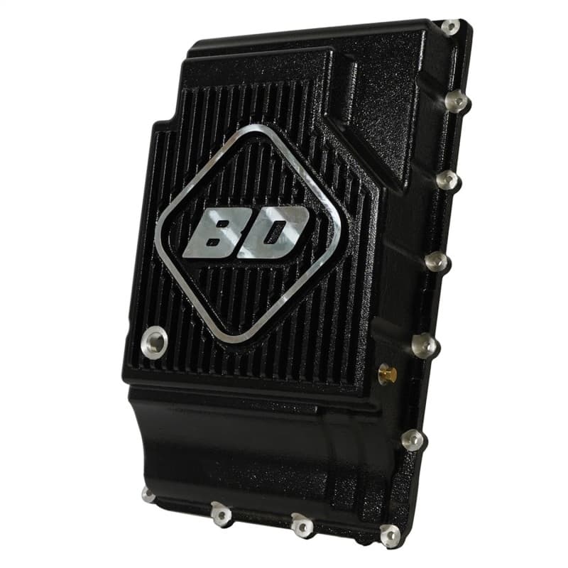 BD Diesel Deep Sump Transmission Pan Aluminum Heat-Dissipating Fins Increased... - Image 4