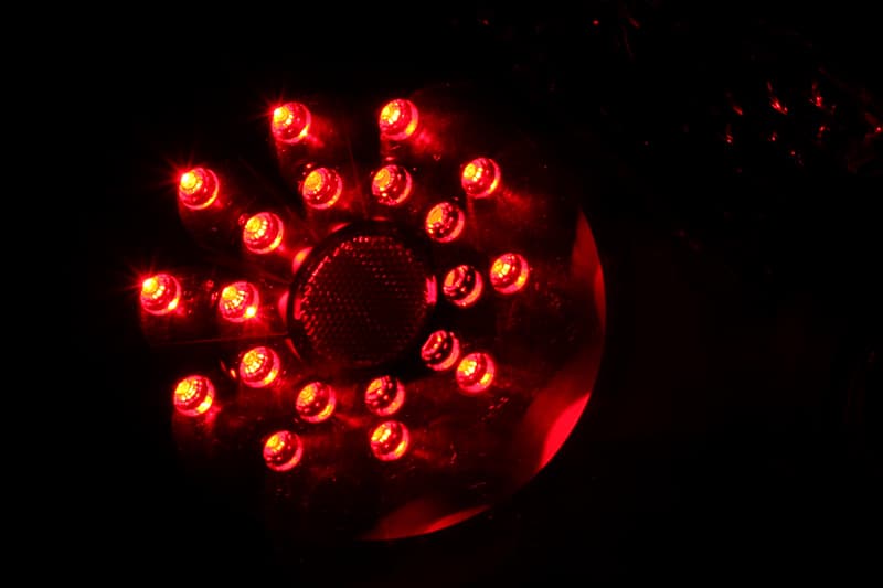 ANZO LED Taillight Assembly for 2Dr Models Clear Lens Black Housing Pair - Image 4