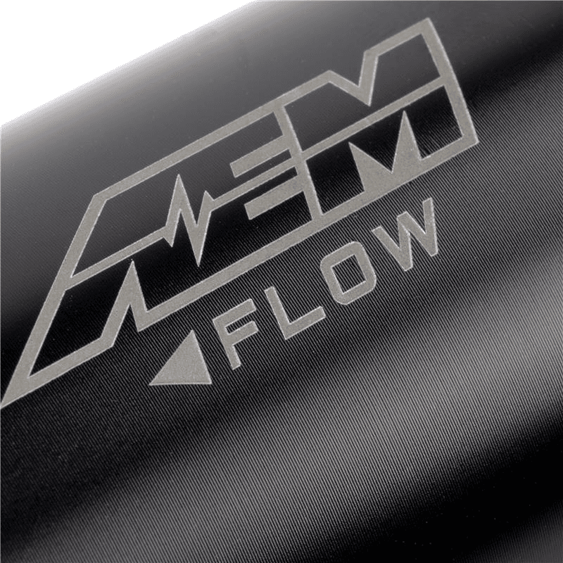 AEM Fuel Filter Universal High Flow 100GPH Inline -6AN ORB Female Fittings - Image 4