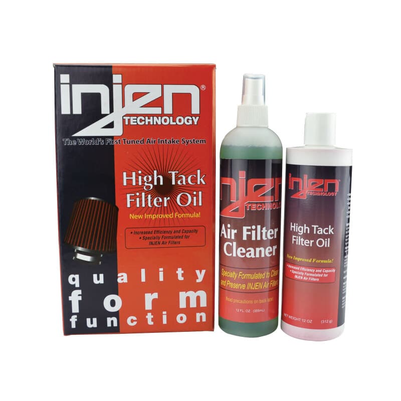 Injen Air Filter Recharge Kit with Cleaner and Oil - Image 3