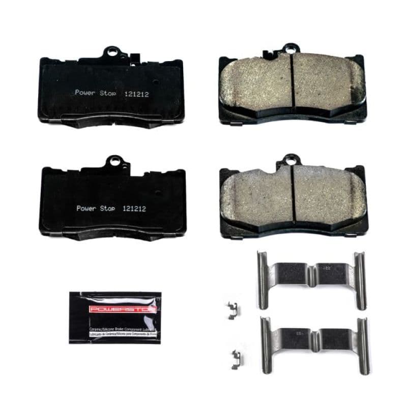 PowerStop Z23 Evolution Ceramic Brake Pads Low-Dust Carbon-Fiber Infused