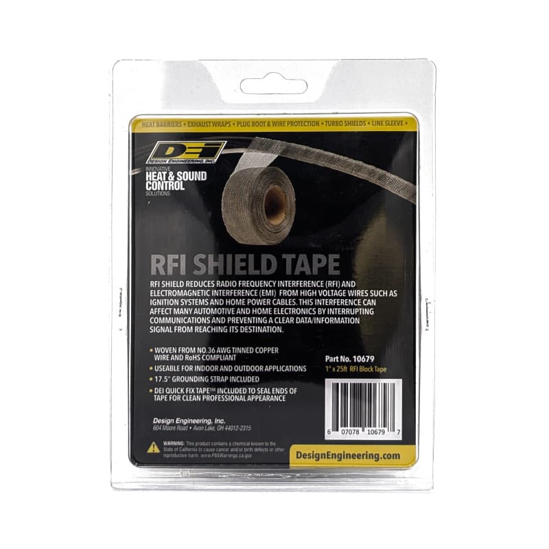 DEI RFI Wire Mesh Tape for Vehicle Electronics Interference Shielding - Image 3