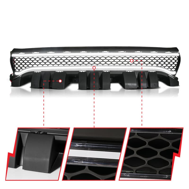 ANZO LED Vent Lights for Chevy C6 High-Quality Street Legal - Image 3