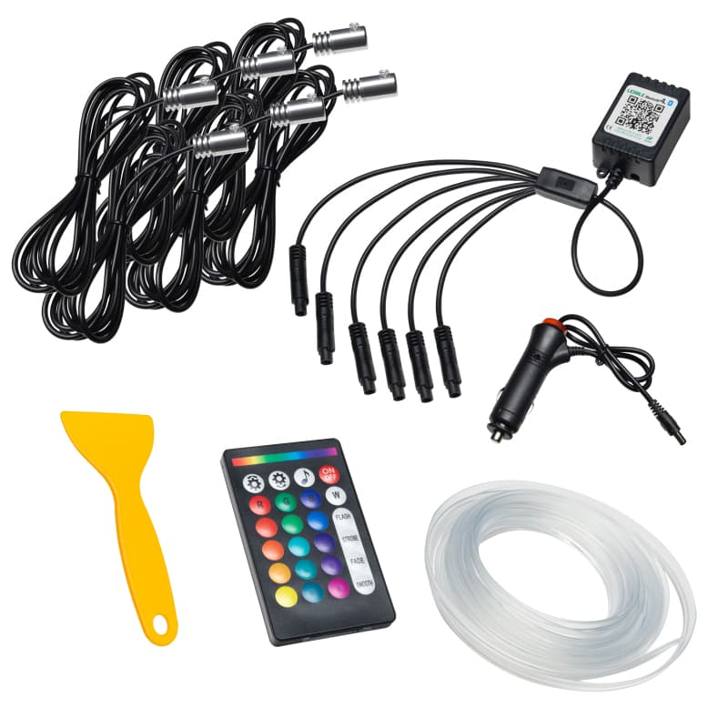 ORACLE Lighting Fiber Optic Interior Kit with Side-Firing Cables for Vehicle