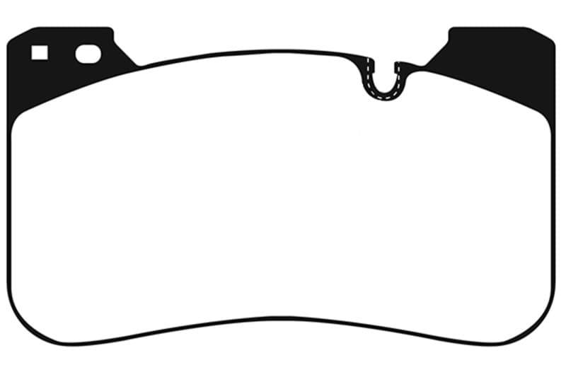 EBC Yellowstuff Brake Pad Set for Trucks SUV High Friction Towing Off-Road