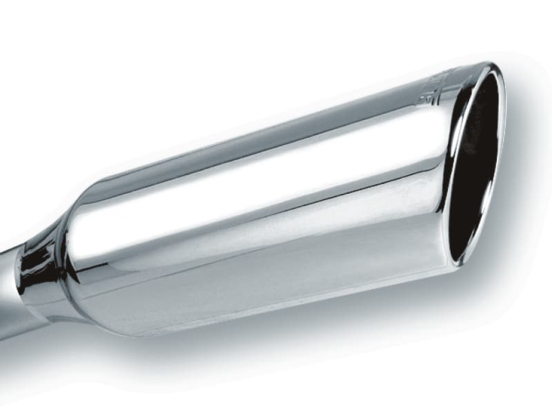 Borla Exhaust Tip Universal Mirror-Polished T-304 Stainless Steel Chrome