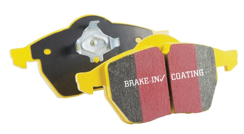 EBC Yellowstuff Brake Pad Set for Street and Track Driving Aramid Fiber Compound - Image 2