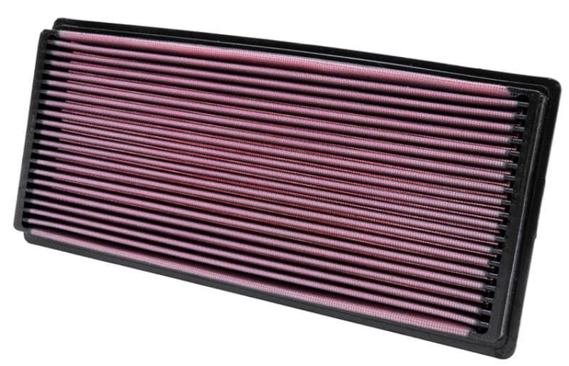 K&N Engineering Drop-In Air Filter Washable Reusable High-Flow for Universal Fit