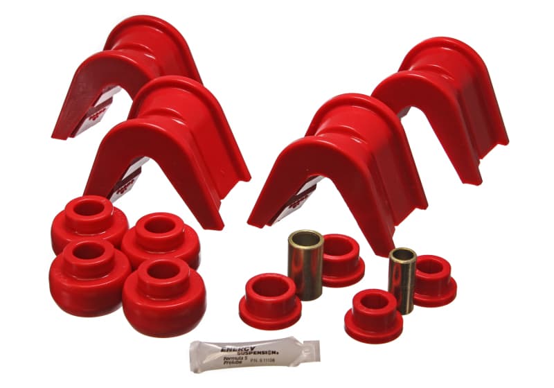 Energy Suspension C-Bushings for Ford Coil Spring Lift Systems Red - Image 3