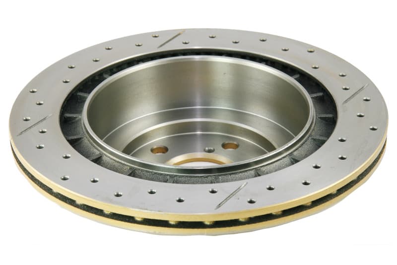 DBA Street Series Slotted & Drilled Rotors for Chevy C6 355mm - Image 2