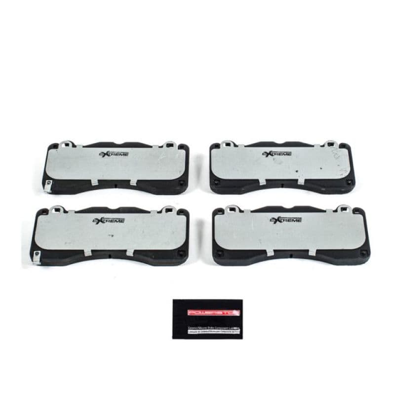 PowerStop Z26 Ceramic Brake Pads for Muscle Cars Low-Dust Carbon-Fiber Compound