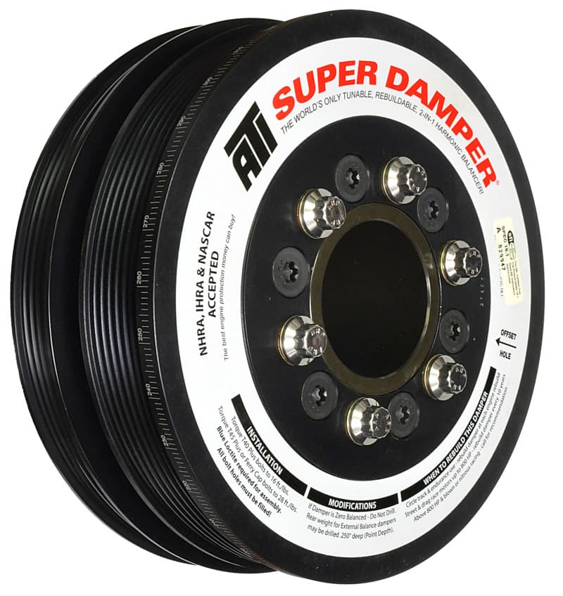 ATI Damper for LS3 Camaro & Gen 3 Vortec Truck 7.48in Aluminum 6-Bolt