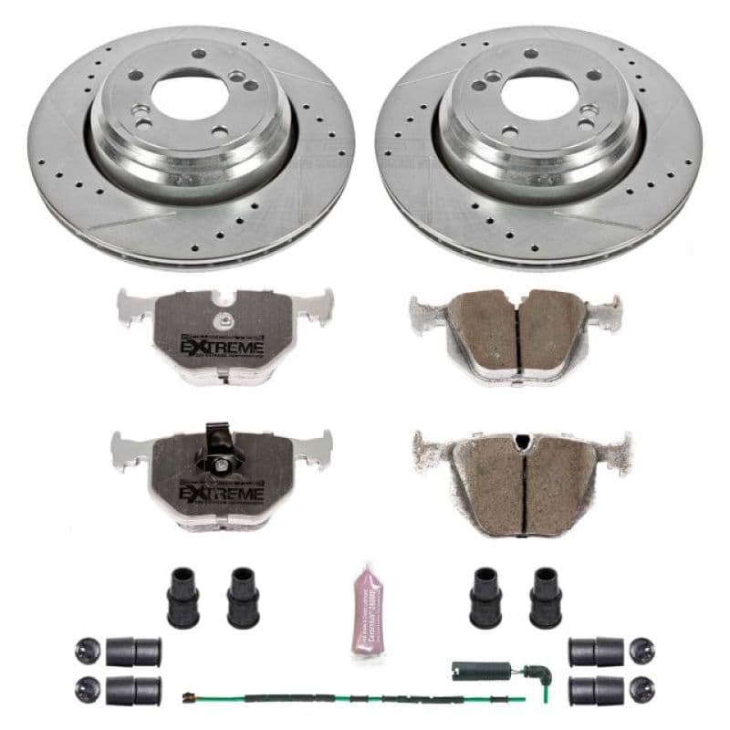 PowerStop Z26 Street Warrior Brake Kit for Muscle Cars Drilled & Slotted Roto...