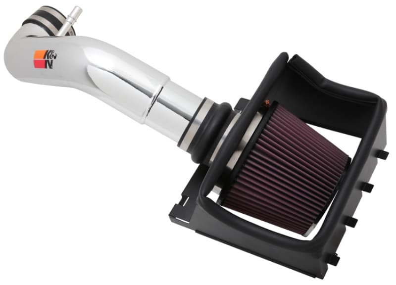 K&N Engineering Cold Air Intake for Chevy C6 Mandrel-Bent Aluminum Tube - Image 2