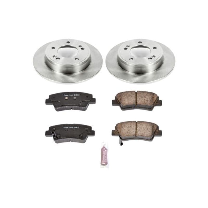 PowerStop Z17 Stock Replacement Brake Kit with Ceramic Pads and Rotors
