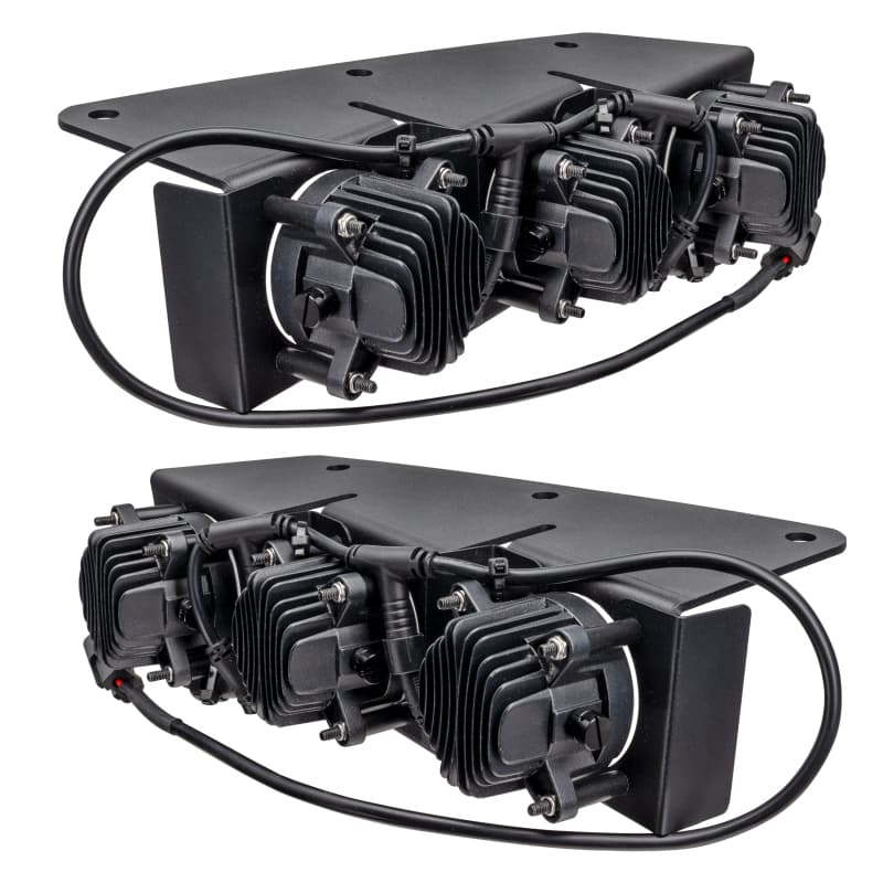 ORACLE Lighting LED Triple Fog Light Kit for 2021+ Ford Bronco 6000 Lumen - Image 4