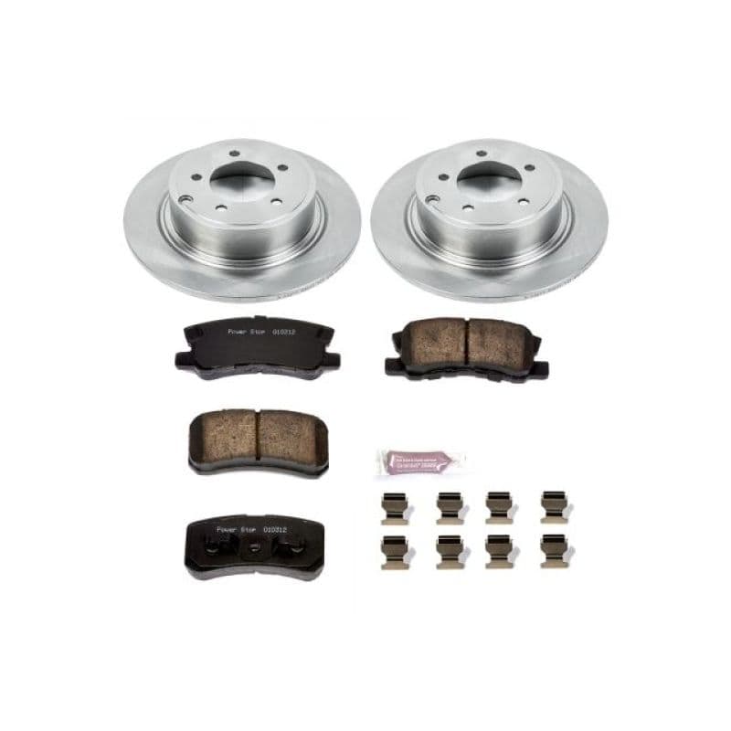 PowerStop Autospecialty Brake Kit with Z17 Ceramic Pads and Rotors