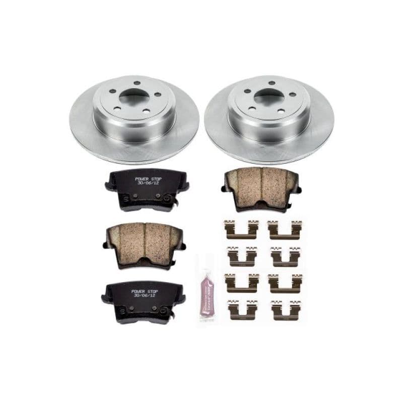 PowerStop Autospecialty Brake Kit with Z17 Ceramic Pads and Rotors