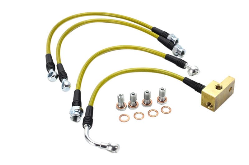 ISR Performance Brake Line Kit for 89-05 Mazda Miata Standard Suspension 4-Line - Image 3