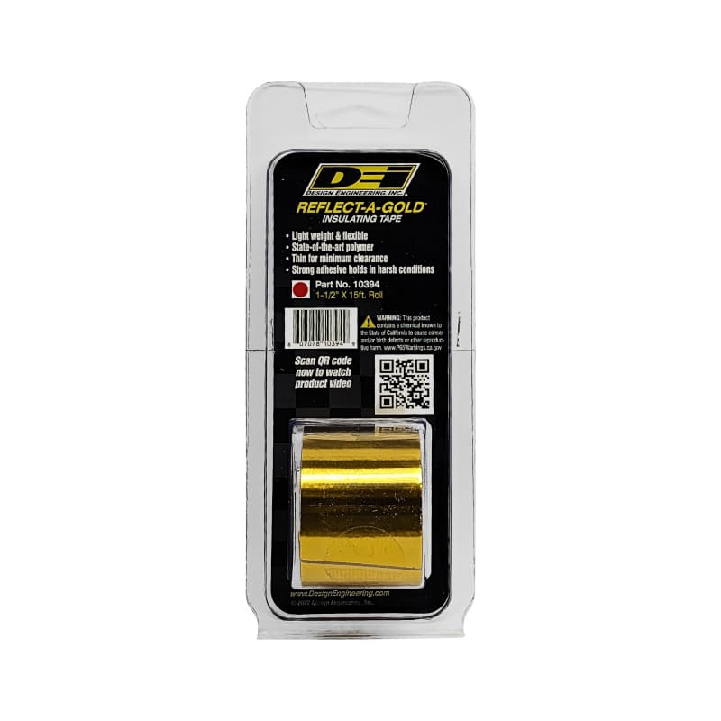 DEI Reflect-A-Gold Heat Shield Tape Metalized Polyimide Glass Cloth High Temp - Image 5