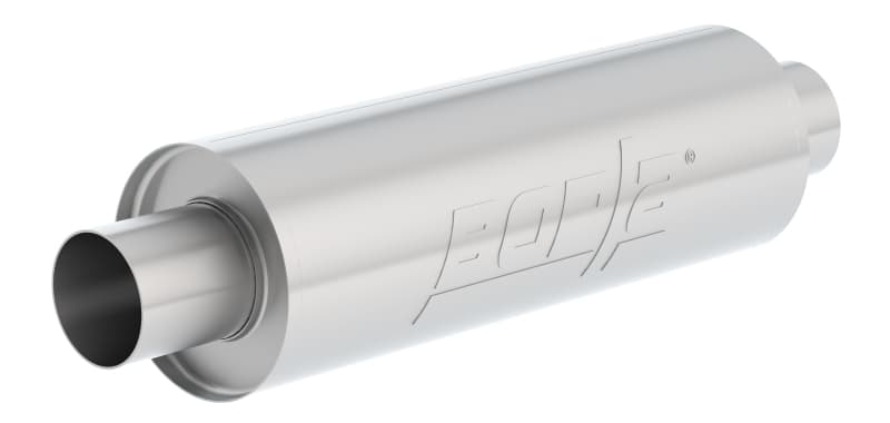 Borla XR-1 Muffler Compact Reversible T-304 Stainless Steel Free Flow Design