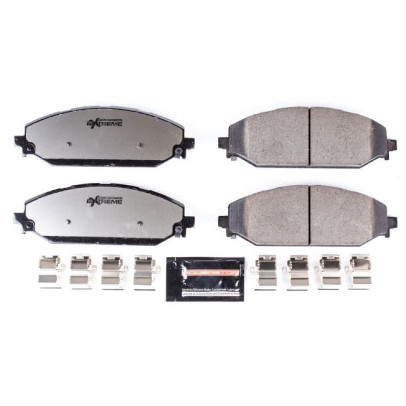 PowerStop Z36 Ceramic Truck & Tow Brake Pads for Trucks & SUVs Low-Dust Carbo...