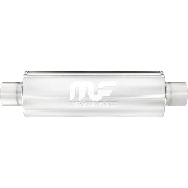 Magnaflow 6in Round Straight-Through Performance Exhaust Muffler 6x6x30in - Image 5