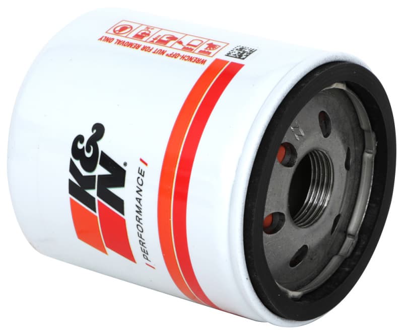 K&N Engineering Oil Filter with Welded Hex Nut for Quick Removal