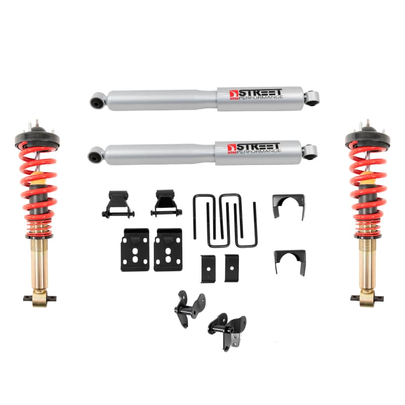 Belltech Coilover Kit for 2021+ Ford F150 4WD Lowering Kit with Preset S Coil... - Image 2