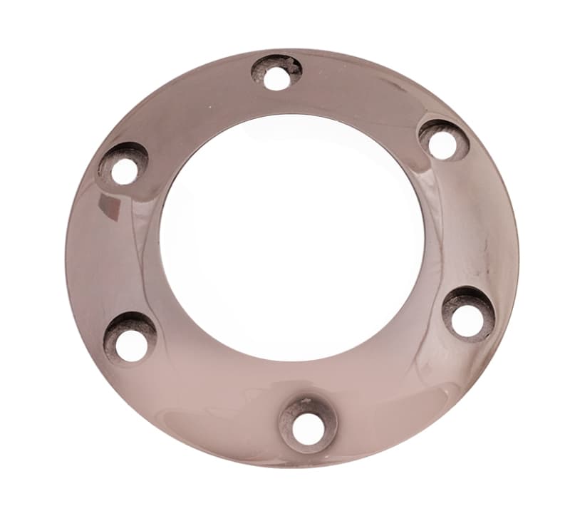 NRG Steering Wheel Horn Button Ring Black Chrome - Image 2