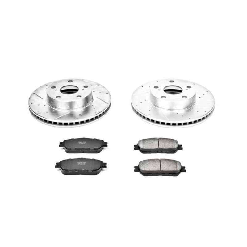 PowerStop Z23 Evolution Sport Brake Kit for Daily Driver Carbon-Fiber Ceramic...