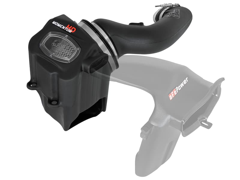 aFe Momentum HD Cold Air Intake for Chevy C6 One-Piece Housing with Auxiliary...