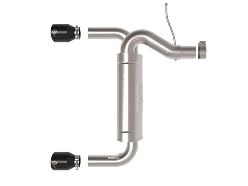aFe Exhaust Axle-Back System for Mild Sound 3" to 2.5" 304 Stainless Steel - Image 2