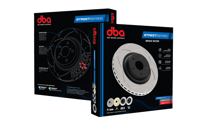 DBA T2 Street Slotted Rotors with Kangaroo Paw Ventilation - Image 5